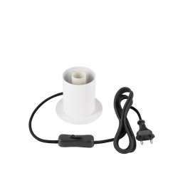 VARYT, lampe à poser, rond, 1x max. 6W, E14, blanc