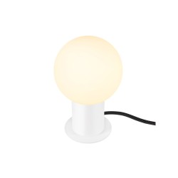 VARYT, lampe à poser, rond, 1x max. 6W, E14, blanc