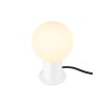 VARYT, lampe à poser, rond, 1x max. 6W, E14, blanc