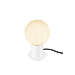 VARYT, lampe à poser, rond, 1x max. 6W, E14, blanc