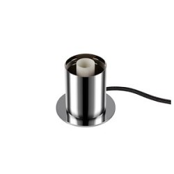 VARYT, lampe à poser, rond, 1x max. 6W, E14, chromé