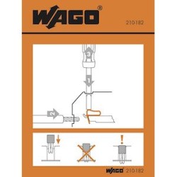 Etiquette avec instruction application