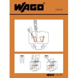 Autocollant illustration manipulation série 264