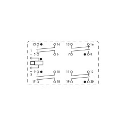 Module avec relais de sécurité SF 4-B1-24V