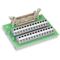 Module interface HE10 34 pôles sur pied sans boîtier