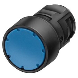 Poussoir affleurant noir