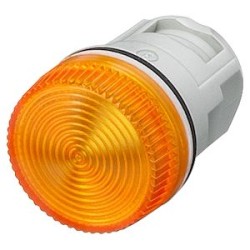 Voyant blanc cabochon à visser