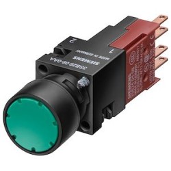 Poussoir complet affl.noir NO.