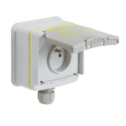 Prêt-à-poser Green'up Access prise pour véhicule électrique + patère + disj diff