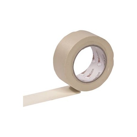 Ruban de masquage crème 50 mm x 50 m x 0.125 mm