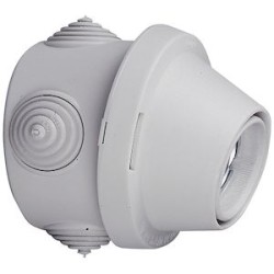 Douille patère - Plexo - culot E27 - gris