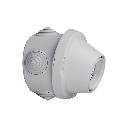 Douille patère - Plexo - culot E27 - gris