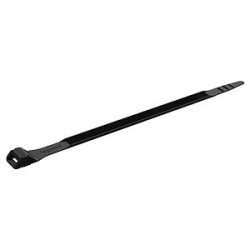 Collier Colson noir protégé ultraviolet denture extérieure larg.9mm, long. 185mm