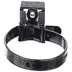 Collier à embase - denture int - protégé UV - noir