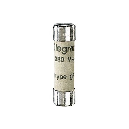 Cartouche industrielle cylindrique typegG 8x32mm sans voyant - 2A