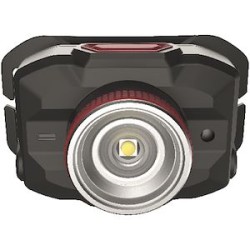 Lampe frontale LED focus rechargeable pour éclairage d'inspection et de sécurité