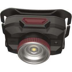 Lampe frontale LED focus rechargeable pour éclairage d'inspection et de sécurité