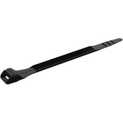 Collier Colson noir protégé ultraviolet denture extérieure larg.9mm, long. 123mm