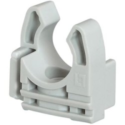 Lyre grise pour conduit IRL D16mm avec fixation des conduits par simple clipsag