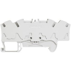 Bloc jonc Viking 3 à ressort - 1 jonc/4 conduct - 2entr/2 sort - gris - pas 5