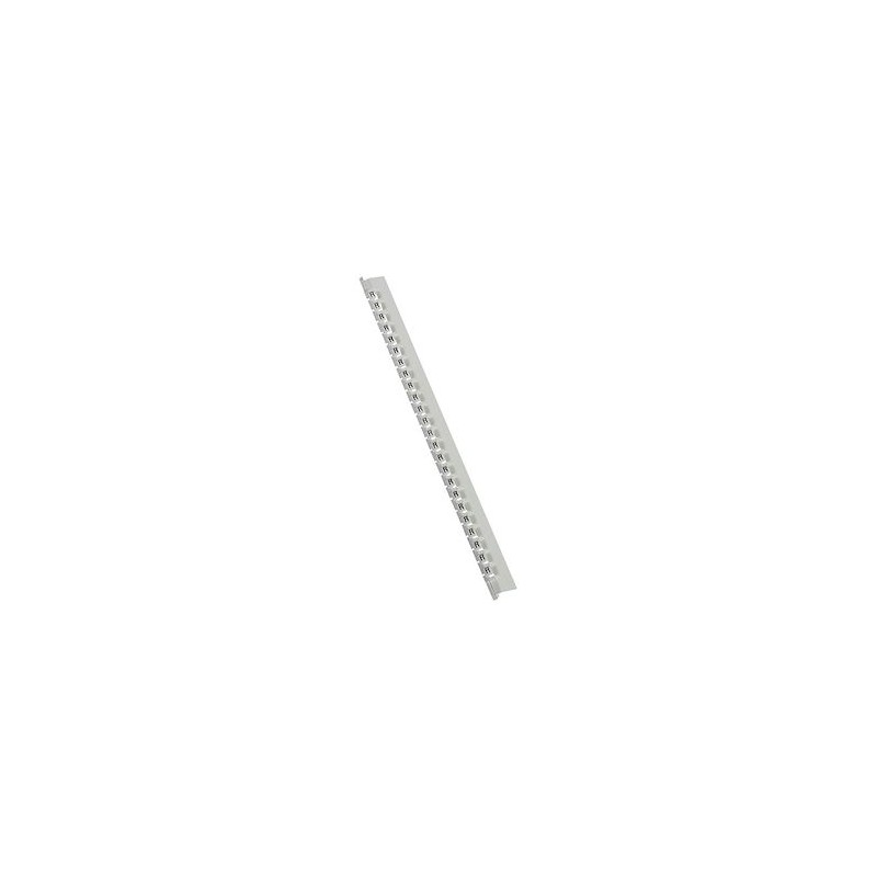 Réglette 24 repères Mémocab largeur 2,3mm + lettre majuscule R noir/fond blanc