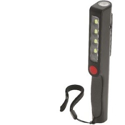 Lampe d'inspection LED rechargeable, crochet et base magnétique