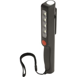 Lampe d'inspection LED rechargeable, crochet et base magnétique