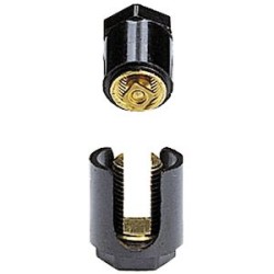 Borne écrou 6 pans sans patte avec capacité par borne 2x50mm²