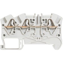 Bloc jonc Viking 3 à ressort - 1 jonc/3 conduct - 1entr/2 sort - gris - pas 5