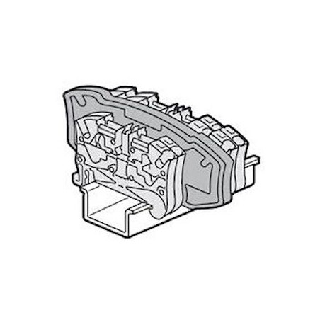 Cloison de séparation pour blocs de jonction à ressort Viking 3 avec 2 étages