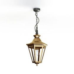 Suspension Victoria N°2 Laiton vernis teinté 070