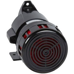 Sirène électromécanique IP30 IK05 tension 24V - saillie ou semi-encastrée