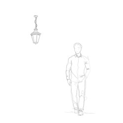 Suspension Victoria N°2 Vert de gris 008