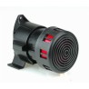 Sirène électromécanique IP30 IK05 tension 12V fixation saillie/semi-encastrée