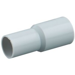 Manchon réducteur pour conduits D25mm pour réduction de 25-20mm - gris RAL7035