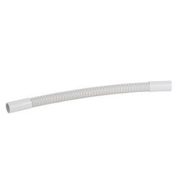 Accessoires de liaison flexible IP44 D25mm de longueur 445mm - gris RAL7035