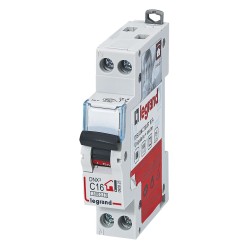 Disjoncteur DNX³ Phase + Neutre 16A - bornes à vis - 1 module