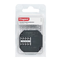 Télérupteur à encastrer unipolaire silencieux 10A 230V~