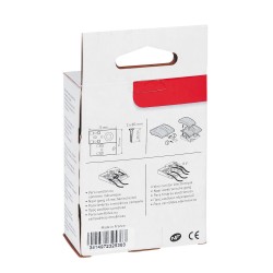 Sonnette Salsa avec porte-étiquette et voyant 24V