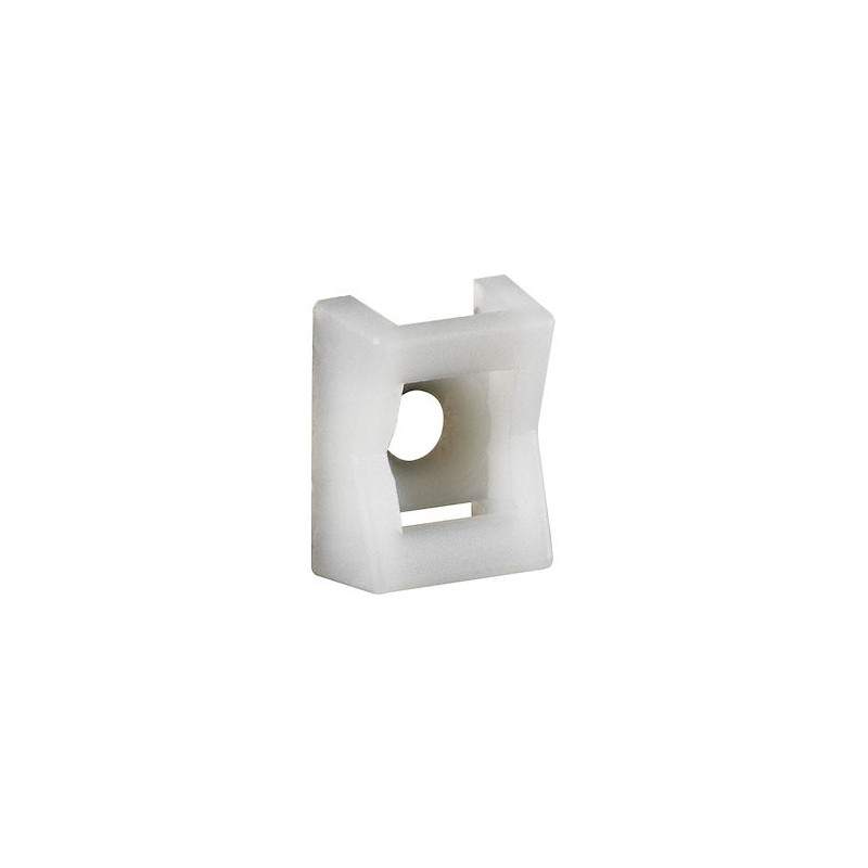 Embase à visser incolore Colring pour colliers largeur 9mm maxi