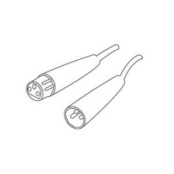 Cordon micro 1 paire XLR M-H 10m