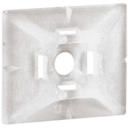 Embase adhésive incolore Colring pour colliers largeur 4,6mm maxi