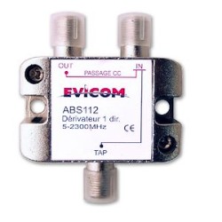 Dérivateur 5 - 2 300 MHz 1 sortie -12 dB