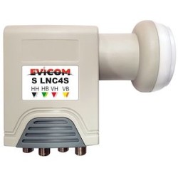 LNB QUATTRO 4 sorties (VB -VH -HH - HB).