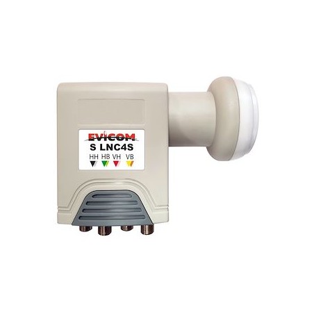 LNB QUATTRO 4 sorties (VB -VH -HH - HB).