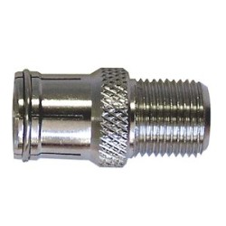 Raccord F femelle / F rapide.