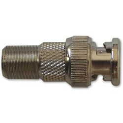 Adaptateur connecteur BNC mâle - F femelle