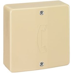 Réglette d'appartement téléphonique 12 plots pour dérivation pose saillie