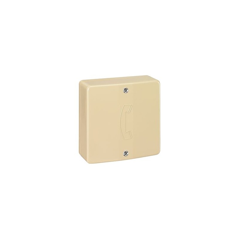 Réglette d'appartement téléphonique 12 plots pour dérivation pose saillie