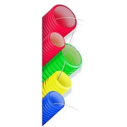 tpc rouge 50/50 - fourreaux pour la protection des réseaux